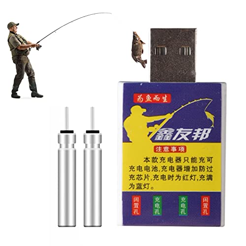 Appoo Galleggiante da Pesca Batteria CR425