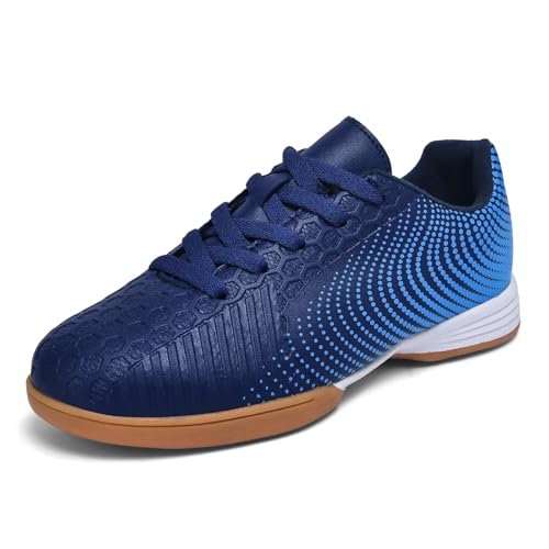 Kids' Indoor and Outdoor Soccer Shoes, Youth Sports Training Shoes (Toddler/Little Kid/Big Kid)