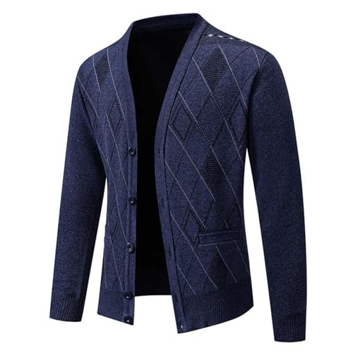 Cárdigan de punto para hombre de corte regular con botones 3