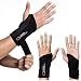Copper Compression Wrist Brace - Guaranteed Highest Copper Content Support for Wrists, Carpal Tunnel, Arthritis, Tendonitis. Night and Day Wrist Splint for Men and Women Fit for Right and Left Hand