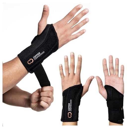 Copper Infused Adjustable Wrist Brace for Support