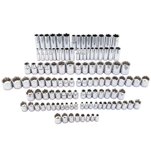 Image of STARWORK TRUE MECHANIC 303-Piece Mechanics Tool Set and Socket Set, 1 /4 inch, 3 /8 inch, 1 /2 inch Drive, Professional, SAE /Metric