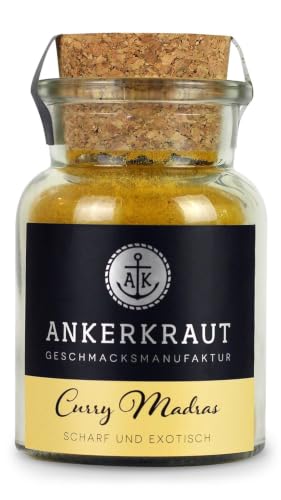 Ankerkraut Curry Madras, Gewürz Pulver passend zu Reis, Fleisch, Fisch & Gemüse, frisch fruchtig...