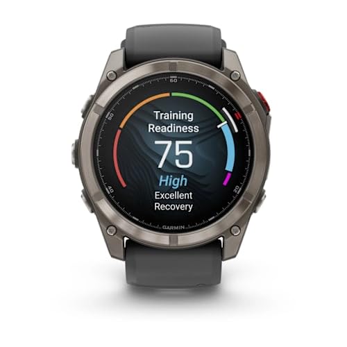 Image of Garmin Fenix 8 Pro 51 mm AMOLED - Multisport Smartwatch, 1.4 inch Touch Display, Up to 27 Days Battery Life, Maps, 80+ Sports Apps, ECG, Flashlight, LTE Telephony & 24 /7 SOS Emergency Call (Subscription