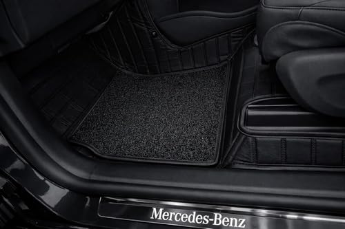 Image of MINANSH 9D Premium Leatherette Car Foot Mat for Mahindra XUV 3XO | Luxurious & Elegant Look | 100% Waterproof and Dust Proof | Custom Fitted 9D Car Floor Tray Mat - Full Black