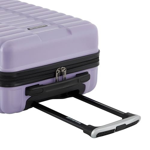 Image of Travelers Club 22-Inch Gilroy Rolling Hardside Carry-On Luggage, Heirloom Lilac