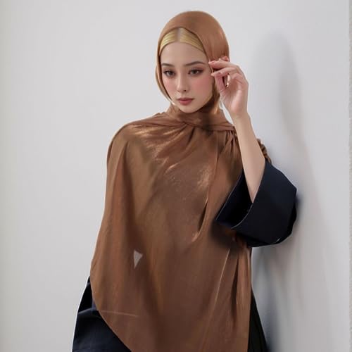 Women's Scarves Light Soft Fashion Solid Scarf and Wrap Shawl for for Evening Dresses Shiny4