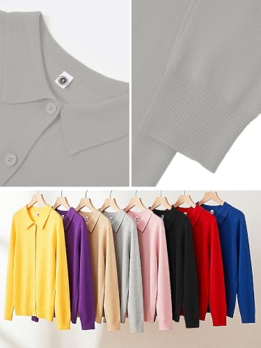 Image of Heymoments Womens Lightweight Cardigan Sweaters Fall Outfits