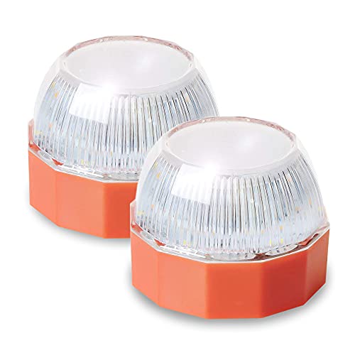 RAYPOW Luz De Emergencia Para Coche Homologado DGT De 16V, Con Esta Luz Imantada Y Resistente A La Lluvia O Nieve, Conseguirás La Seguridad Ante Cualquier Posible Peligro En Carretera