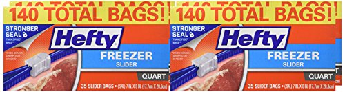 Hefty Storage-Bags, 140 Count (Pack Of 1), Unknown #TOP6