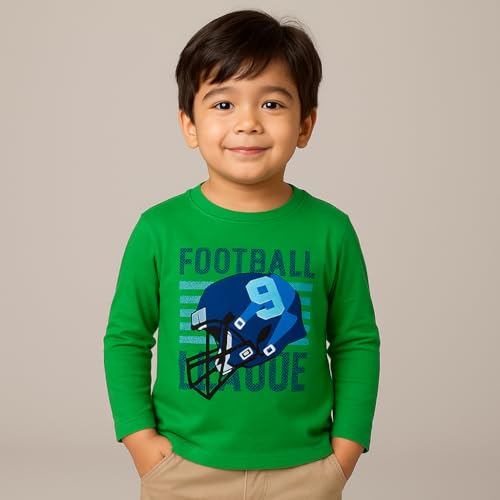 Image of NammaBaby Baby Boys Cotton Regular Fit T-Shirt