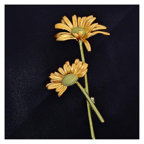 Broche de flor estilo pin de color para ropa mujer y complementos de moda actuales 4
