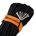Titan Paracord 620 LB SurvivorCord | 100 FEET, Black