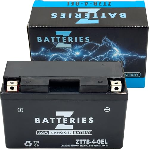 Z BATTERIES �o�C�N�o�b�e���[ Nano �W�F�� GEL AGM ZT7B-4-GEL�iYT7B-BS GT7B-4 FT7B-4 ST7B-4 BM7B-4 ���A�T �É� �݊��j�V�O�i�XX �}�W�F�X�e�B YP250S �}�W�F�X�e�BSV �}�W�F�X
