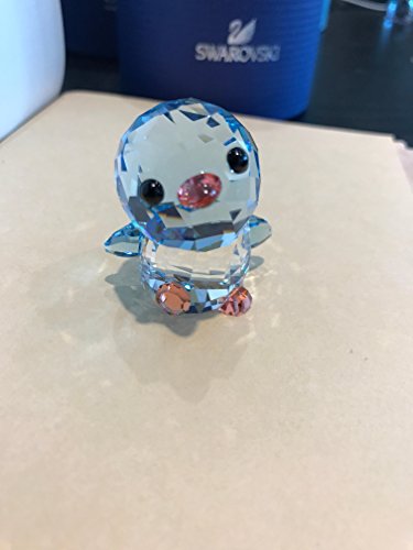 Swarovski Papa Penguin Crystal Figurine, Blue