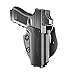 Orpaz C-Series CZ P10C & CZ P10F Holster Compatible with CZ P10C & CZ P10F Right-Hand OWB Holster, Level I Retention, Paddle Holster - Unisex - Will Secure Your Handgun with a Tactical Appearance