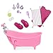 Our Generation by Battat- Owl Be Relaxing Bathtub Set For 18