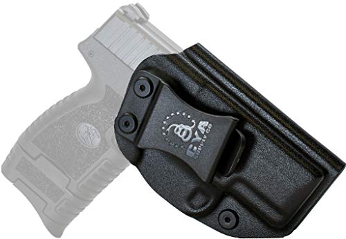 CYA Supply Co Base IWB Holster, Black, Veteran Owned, Made in USA, No Optic