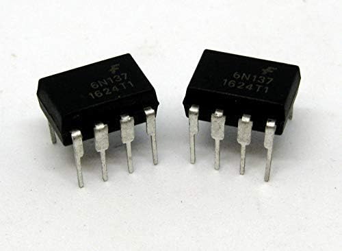 10PCS 6N137 DIP-8 High Speed OPTOCOUPLER Logic-Out