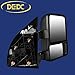 DEDC Ford F250 Tow Mirrors Fit For 99-15 Ford F250 F350 F450 Super Duty Towing Mirrors Manual Telescopic With Signal Lights Indicator
