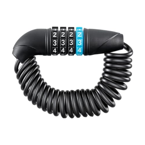 KQFCAZRE ���]�ԃP�[�u�����b�N �~�j�R���r�l�[�V�������b�N �i�[�� ����h�~ ��� �X�`�[���P�[�u�� ���]�� �w�����b�g�P�[�u�����b�N �h�� �|�[�^�u�� �v���d�l, ��