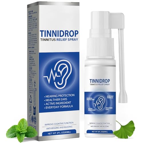 Natural Tinnitus Relief Spray – Soothe Ringing Ears & Support Hearing Health with Drops. Gentle, Safe & Effective Ear Noise Treatment for Instant Comfort. Say Goodbye to Ear Ringing