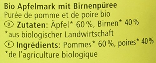 Alnatura Bio Apfelmark mit Birne, 360g