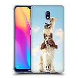 Head Case Designs Totem d'animaux sur Corde Animaux Drôles Coque en Gel Doux et Fonds D'Écran Design Assorti Compatible avec Xiaomi Redmi 8A