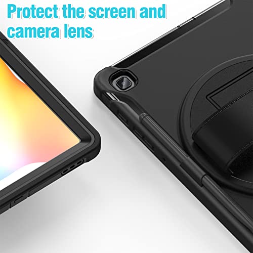 Coque antichoc Samsung Galaxy Tab S6 Lite pour éviter les bris d'écran avec support - 7