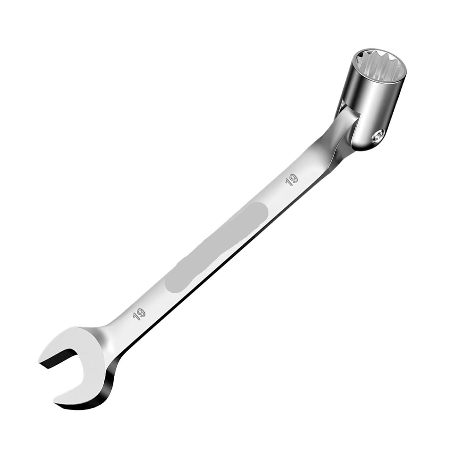GSFHJRQ 8mm-19mm Swivel Head Socket Spanner Combination Wrench Car Repairing Tool(1pcs-19mm)