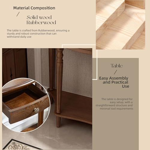 Mesa de sofá semicircular para decorar el pasillo y el vestíbulo 7