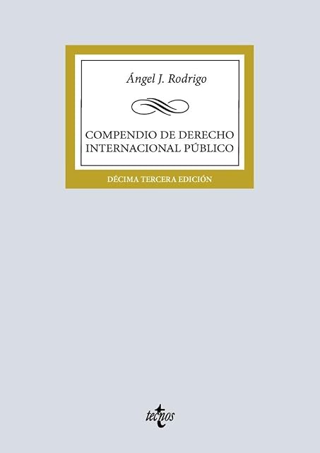 Portada de Compendio de Derecho Internacional Público
