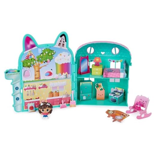 Set de casa de muñecas Manual Gabi's Cat House + Figura Gabby's Dollhouse