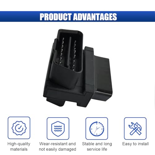 Divisor OBD2 LAINLOY de 16 pines con cable de extensión un macho a dos hembras 3