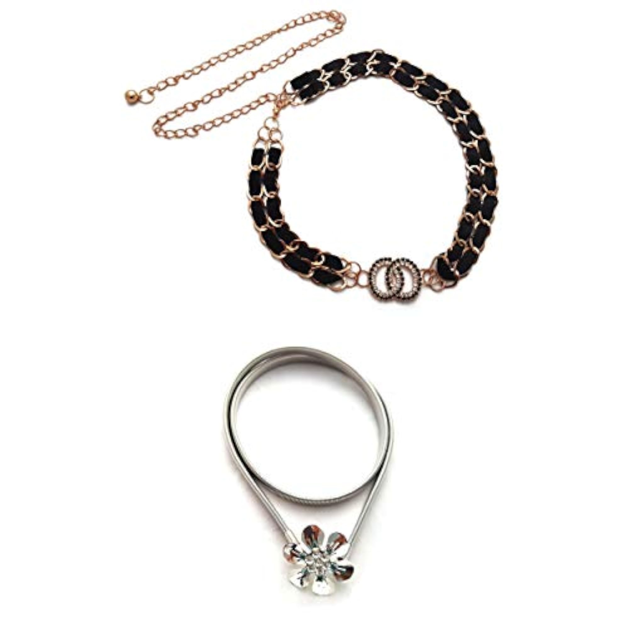 Women's Gold Plated Stretchable Belly Chain Waist Belt, Elegant Gift