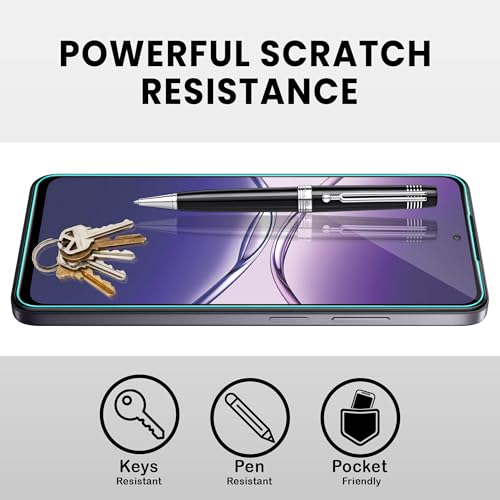 Image of ArmourPro Military Grade Gorilla Tempered Glass Screen Protector Compatible for Oppo K13X with Edge-To-Edge Protector Coverage, Cable Protector and Easy Installation kit (6.67 Inch)