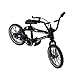 QiKun-Home Mini-Finger-BMX Set Appassionati di Bici Giocattolo Dito in Lega BMX Funzionale Modello di Bicicletta per Bambini Bici da Dito qualità Eccellente Giocattoli BMX Regalo Nero