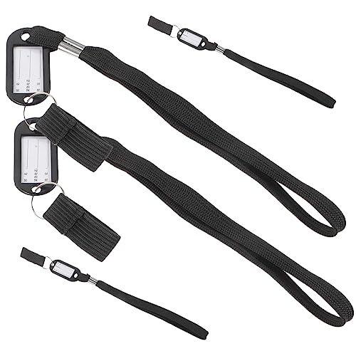 Ipetboom 4pcs Cane Lanyard Wrist Strap for Walking Stick Anti-Lost Phone Lanyard Walking Cane Accessory