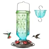 Attraenti mangiatoie per colibrì con fossato: mantiene il cibo fresco! (verde chiaro)