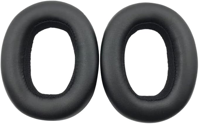 N700NC Ear Pads Replacement Repair Accessories Ultra-Soft Comfortable Resilient Ear Pads Compatible with AKG N700NC Headphones (Black Leather)