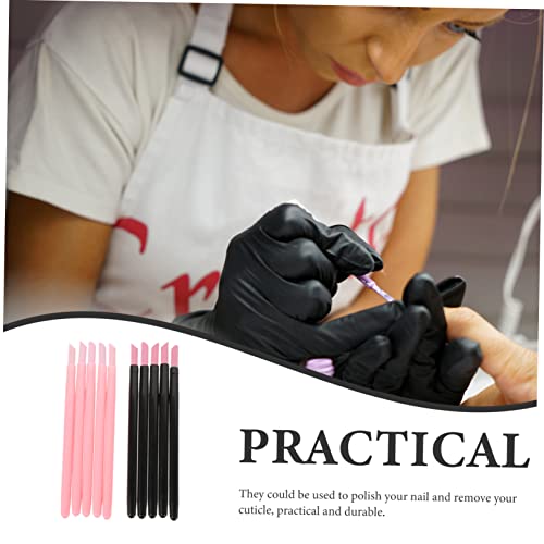 FOMIYES 2 Conjuntos De Caneta De Quartzo Para Unhas Lixa De De Vidro Lixa De De Dedo Do Pé Lixa De V