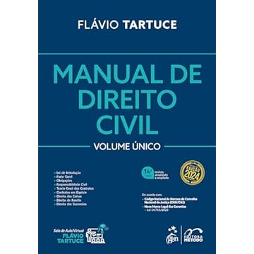 Capa do livro Manual de Direito Civil - Vol. Único