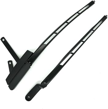 Front Passenger and Driver Side Windshield Wiper Arm for Q7 2007-2016 OE 4L1955408B 4l1955408B1P9 4L1 955 407 A 1P9Front Left and Right Wiper Arm