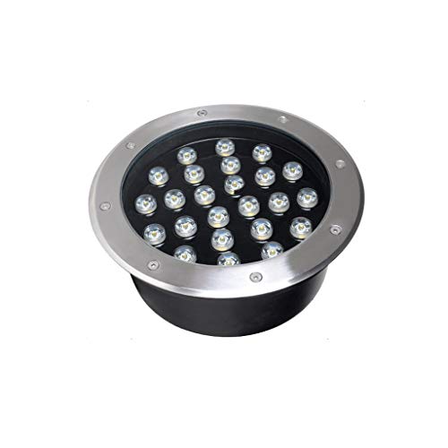 24W Ground Light, LED Courtyard Lawn Light Spotlight Landscape Garden Outdoor Waterproof Floor Lamp (Color : Colorful Light-Quantity: 16)