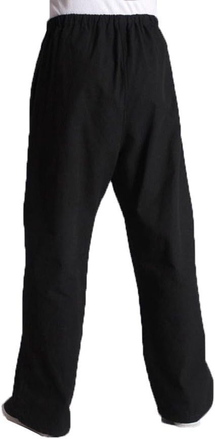 ZooBoo Men's Martial Arts Pants - Chinese Kung Fu Harem Trousers - Cotton - Image 3