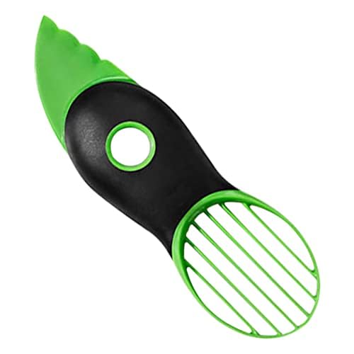 Brain Freezer Avocado Slicer, Best 3 in 1 Avocado Cutter, Mango Cutter, Chiku Cutter, Banana Cutter Multifunctional,Avocado Tool Cutter with Non Slip Grip Handle - Dishwasher Safe - Easy to Use