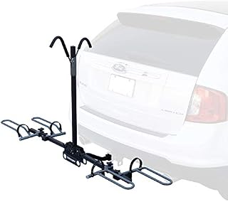 Retrospec Lenox Car Hitch Mount Tray Bike Rack with 2-inch Receiver; 2 Bicycle