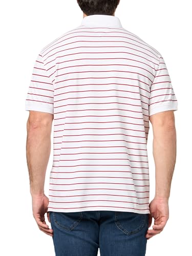 Image of Tommy Hilfiger Men's Short Sleeve Polo Shirts in Classic Fit with Stretch and Organic Pique Cotton