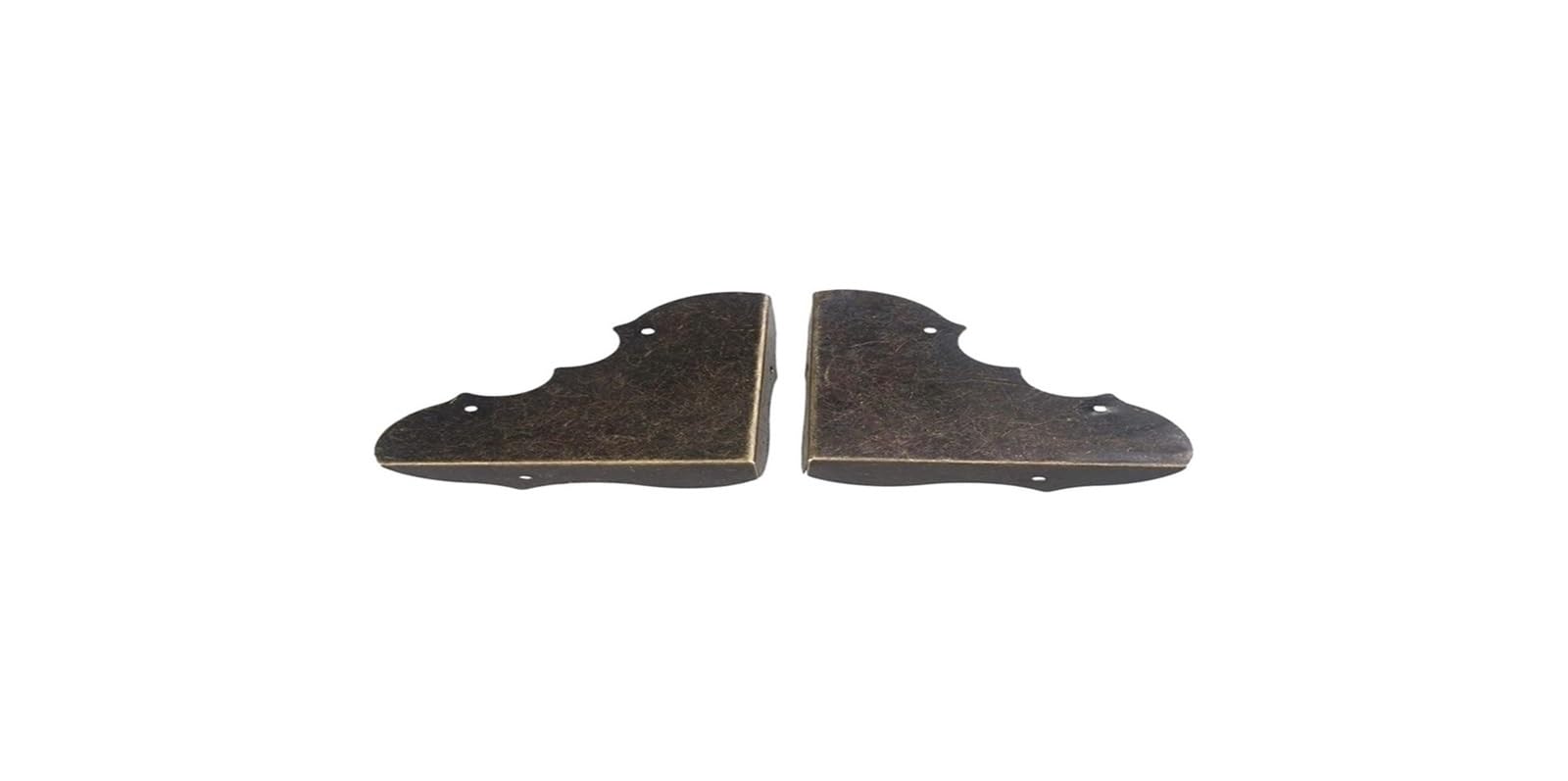 Lote 10 Protector Esquina Bronce Antiguo, Pies 53mm
