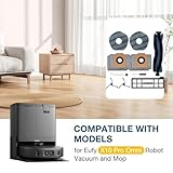 12PCS X10 Pro Omni Accessories for Eufy X10 Pro Omni Vacuum for Eufy Mop Pads - 4 X10 Pro Omni Dust Bags, 1 Main Brush, 1 HEPA Filter, 2 Mop Pads, 2 Side Brushes, 1 Cleaning Brush, 1 Screwdriver ﻿ - Image 7